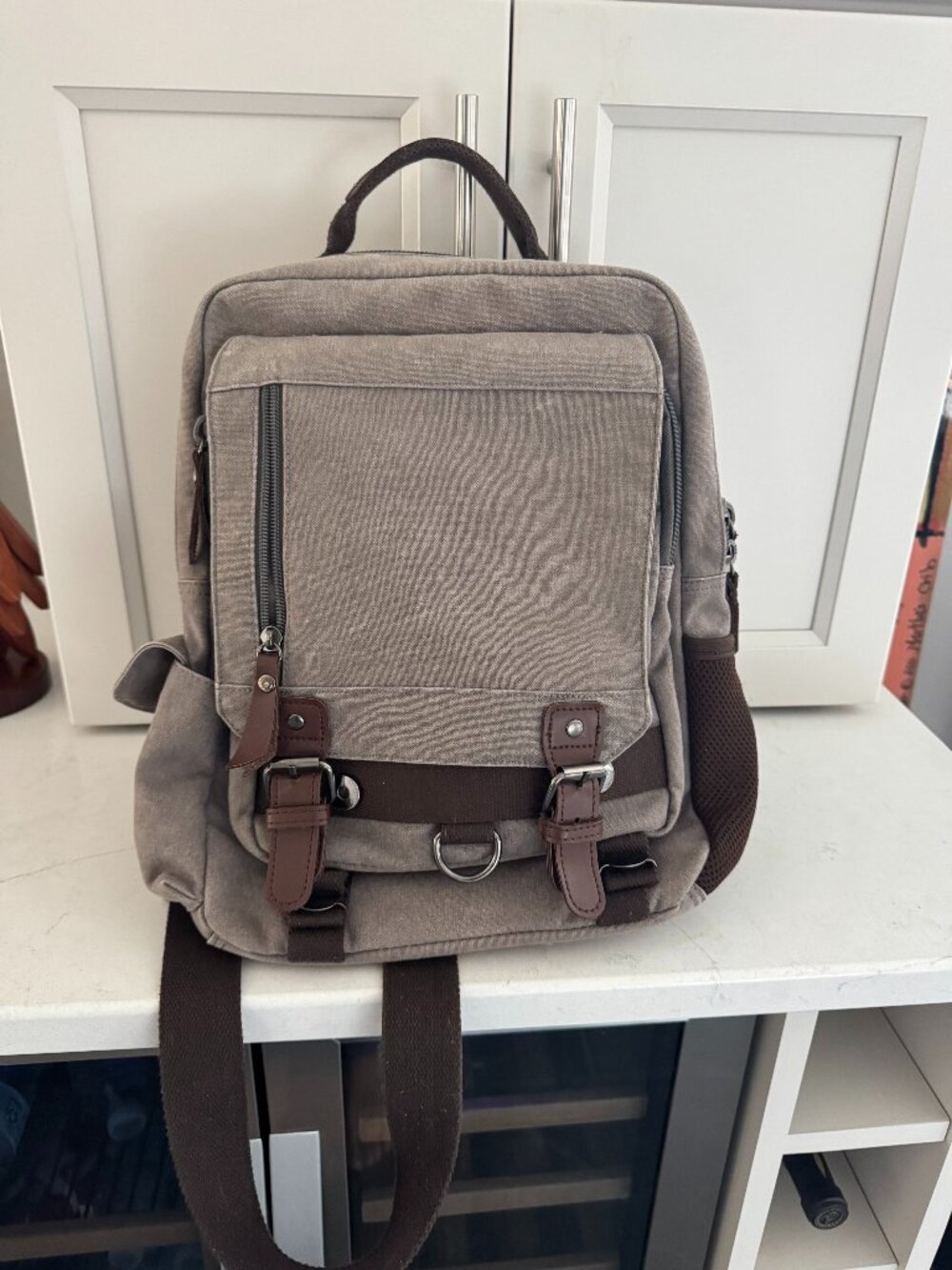 Canvas Backpack - Picture 2 of 2